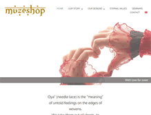 Tablet Screenshot of muzeshop.com